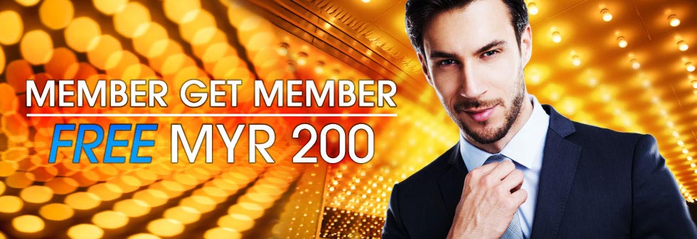 Maxim999 Member Get Member Promotion - FREE instance cash up to MYR 200